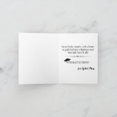 Carte de voeux pliée (Intérieur)