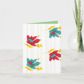 Carte de voeux pliée (Devant)