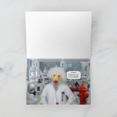 Carte de voeux pliée (Intérieur)