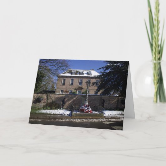 Carte de vœux pliée (Devant)