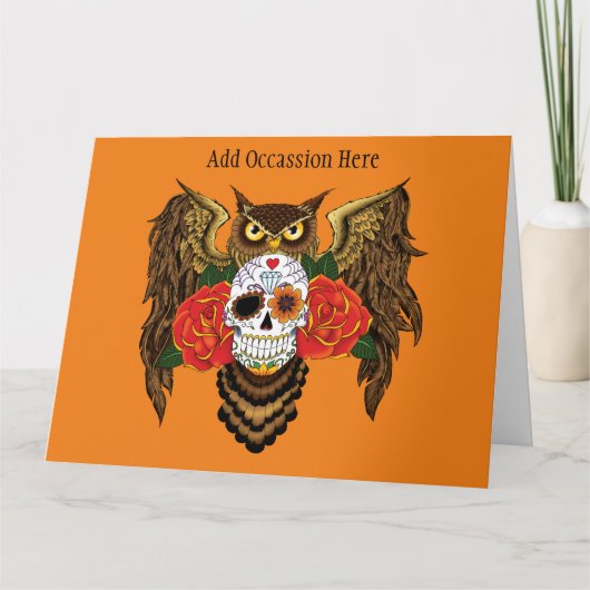 Carte de voeux pliée (Devant)