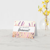 Carte de vœux pliée (Fleur jaune)