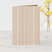 Carte de vœux pliée (Fleur jaune)