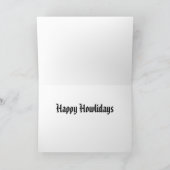 Carte de vœux pliée (Intérieur)