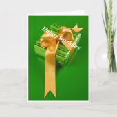 Carte de voeux pliée (Devant)