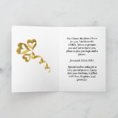 Carte de voeux pliée (Intérieur)