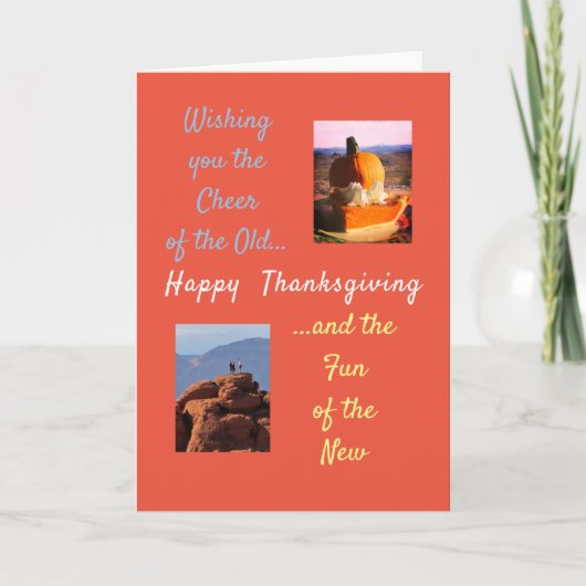 Carte de voeux pliée (Devant)