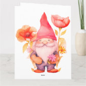 Carte de voeux pliée (Dos)