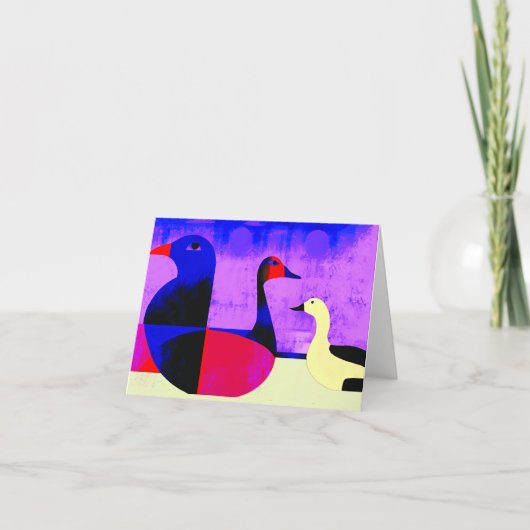 Carte de voeux pliée (Devant)