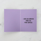 Carte de voeux pliée (Intérieur)