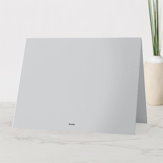 Carte de voeux pliée (Dos)