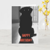 Carte de voeux pliée (Fleur jaune)