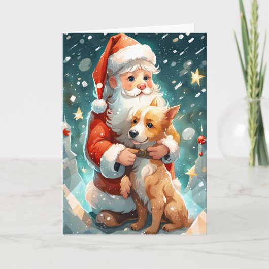 Carte de voeux pliée (Devant)