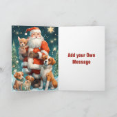 Carte de voeux pliée (Intérieur)