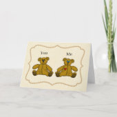 Carte de voeux pliée (Devant)