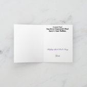 Carte de voeux pliée (Intérieur)