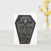 Carte de voeux pliée (Fleur jaune)
