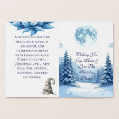 Carte de vœux pliée (Intérieur)