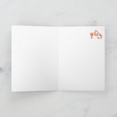 Carte de voeux pliée (Intérieur)