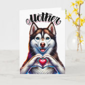 Carte de vœux pliée (Fleur jaune)