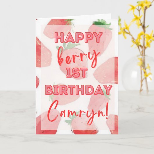 Carte de vœux pliée (Fleur jaune)