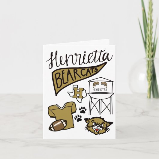 Carte de voeux pliée (Devant)