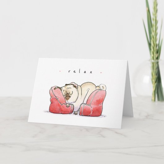 Carte de voeux pliée (Devant)