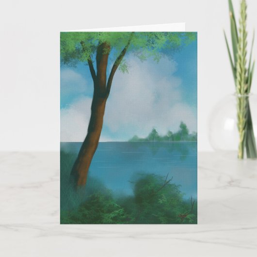 Carte de voeux pliée (Devant)