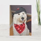 Carte de vœux pliée (Devant)