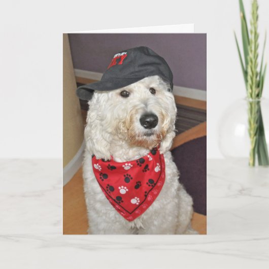 Carte de vœux pliée (Devant)