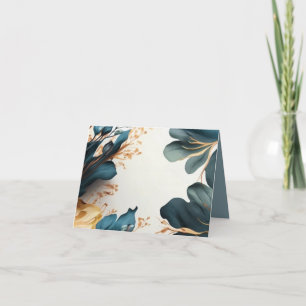 Carte de voeux pliée