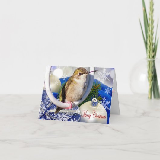 Carte de vœux pliée (Devant)