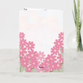 Carte de vœux pliée (Dos)