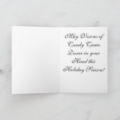 Carte de vœux pliée (Intérieur)