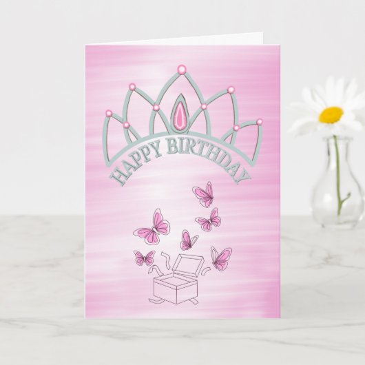 Carte de vœux pliée (Petite plante)