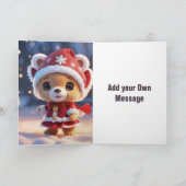 Carte de voeux pliée (Intérieur)