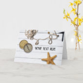 Carte de voeux pliée (Fleur jaune)