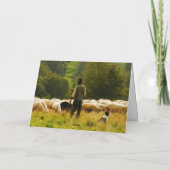 Carte de voeux pliée (Dos)