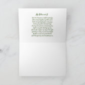 Carte de voeux pliée (Intérieur)