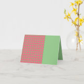 Carte de vœux pliée (Fleur jaune)