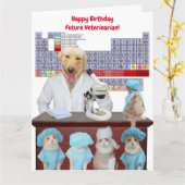 Carte de voeux pliée (Fleur jaune)