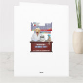 Carte de voeux pliée (Dos)