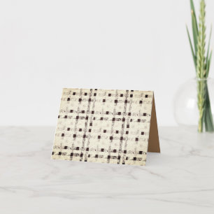 Carte de voeux pliée