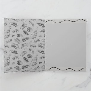 Carte de voeux pliée