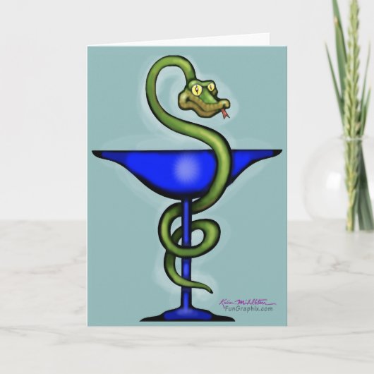 Carte de voeux pliée (Devant)