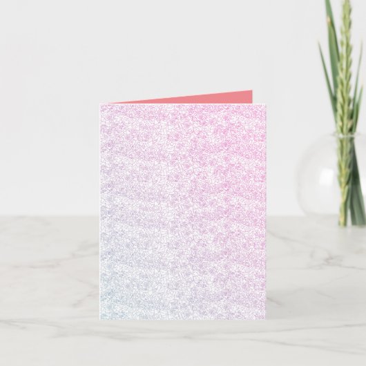 Carte de voeux pliée (Devant)