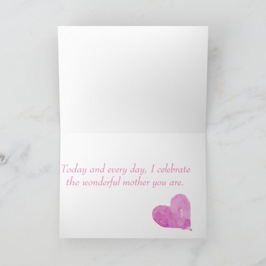 Carte de vœux pliée (Intérieur)