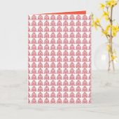 Carte de vœux pliée (Fleur jaune)