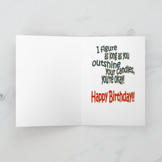 Carte de voeux pliée (Intérieur)