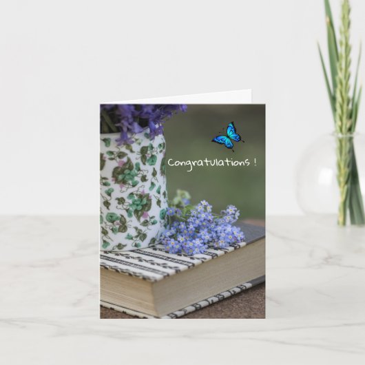 Carte de voeux pliée (Devant)